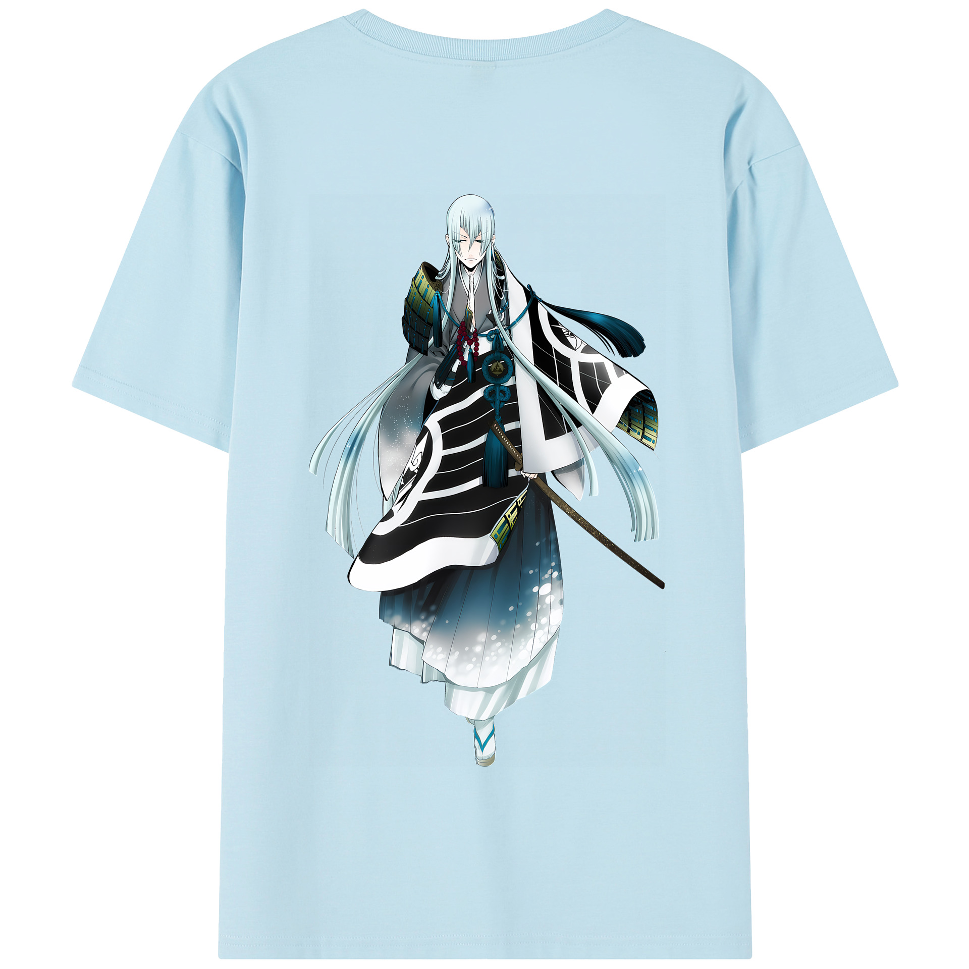 （画像用） 刀剣乱舞 Touken Ranbu 綿100％半袖Tシャツ（背面プリント）
